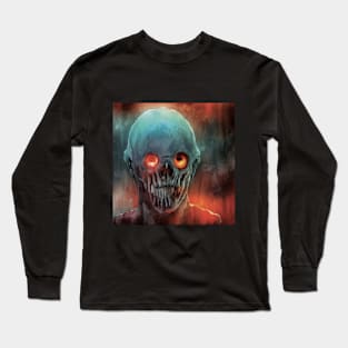 Haunted Skull Long Sleeve T-Shirt